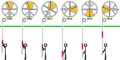 Stickman ringers animation