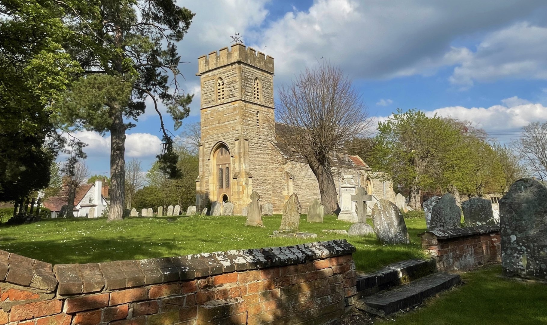 Pebworth Church from the SW.